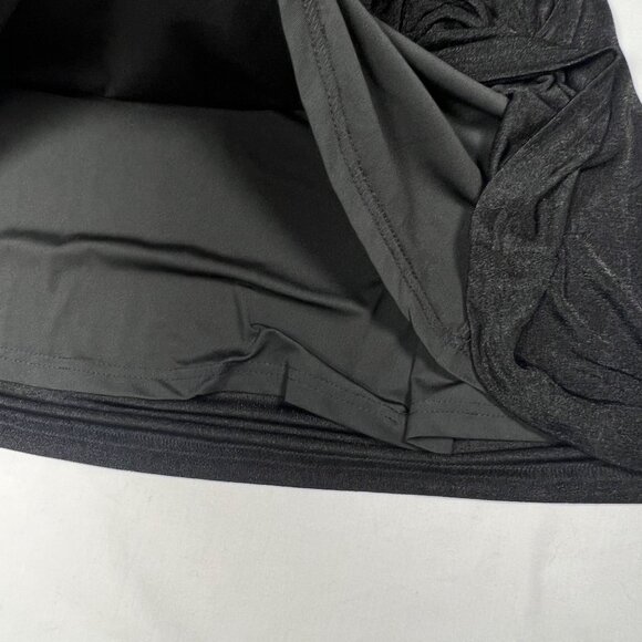 NWT Misha Adara Black Bodycon Midi Dress Stretch Strappy Cut-Outs Size 6 - Picture 16 of 16